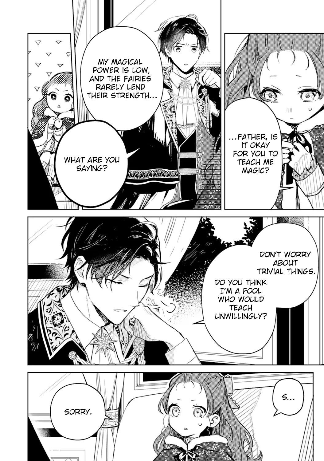 The Reincarnated Villainess Child Becomes the Scary Duke’s Beloved Daughter. Chapter 5 - . Page 18
